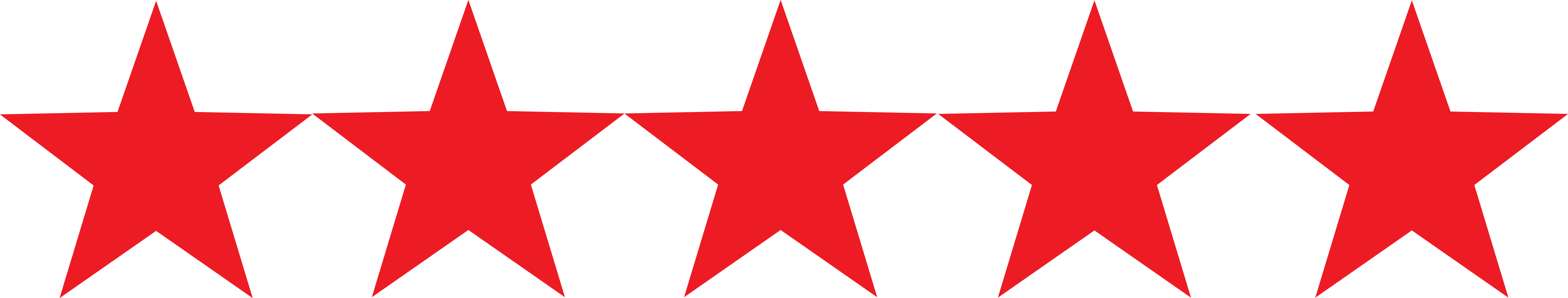 Image result for 5 star image red